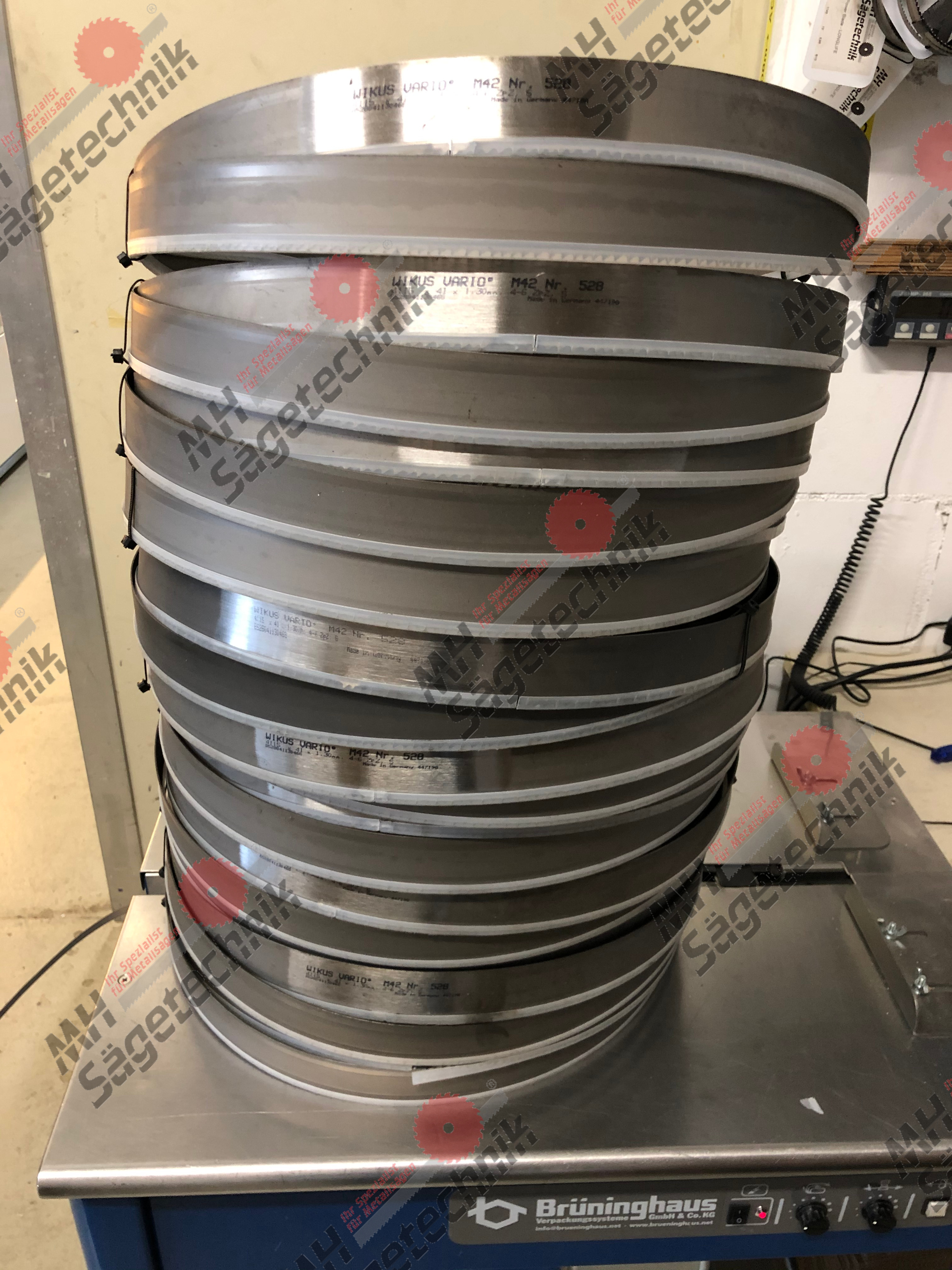 5 Stk. Bi-Metallsägebänder Wikus Vario M42 4115x41x1,3 ZpZ 4/6
