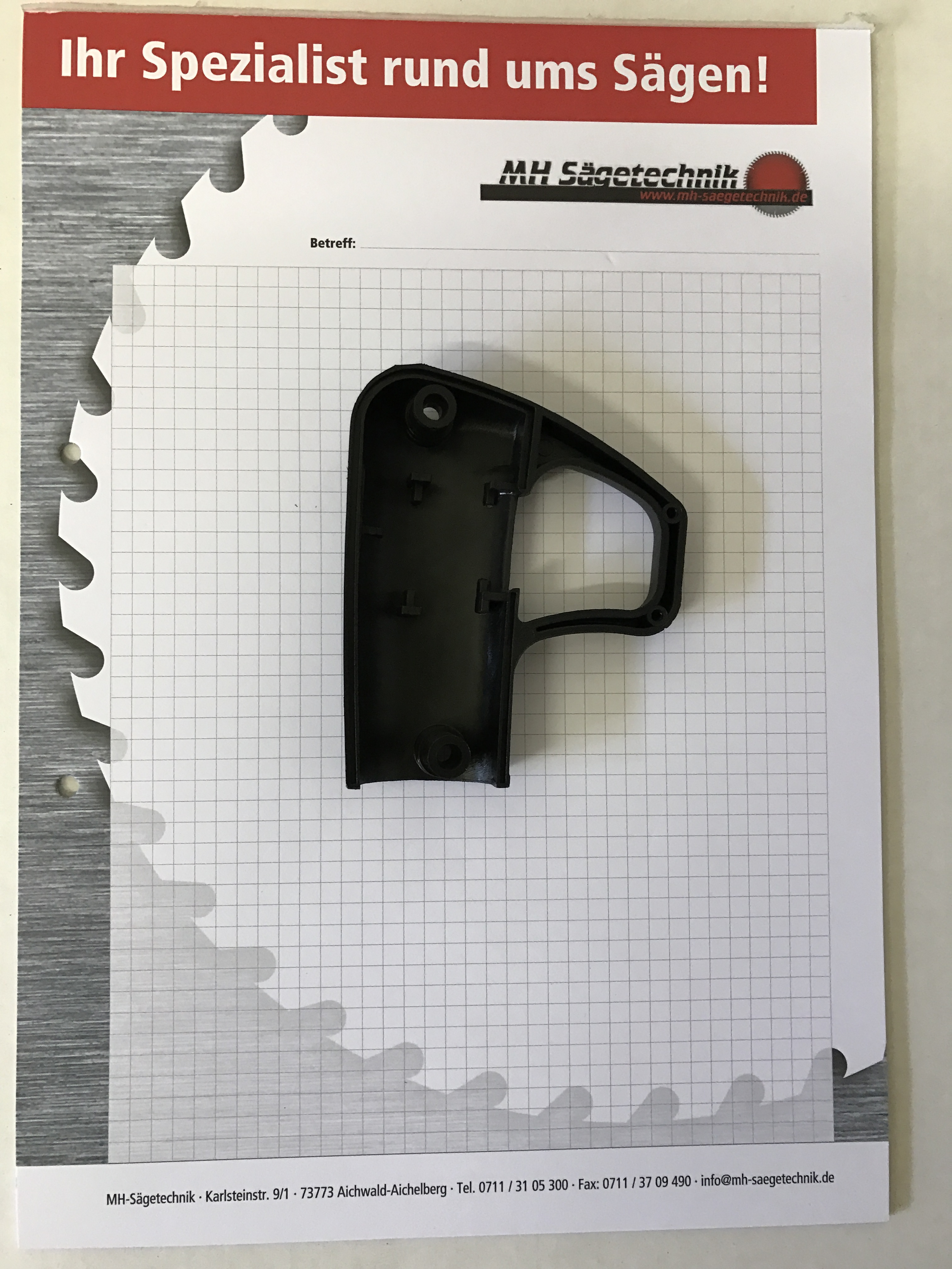 Griffabdeckung
