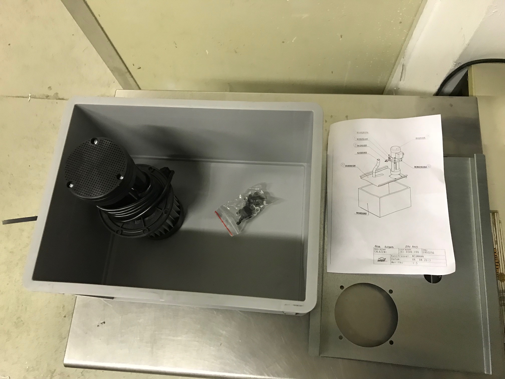 Kühlmittelpumpe Umbausatz für Intankpumpe
