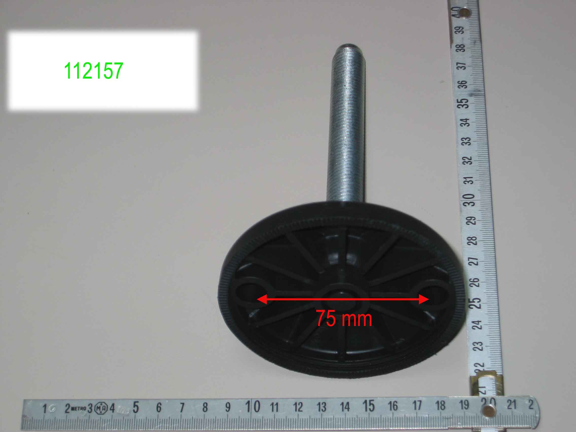 PLUTON FOOT Ø100 M16X100
