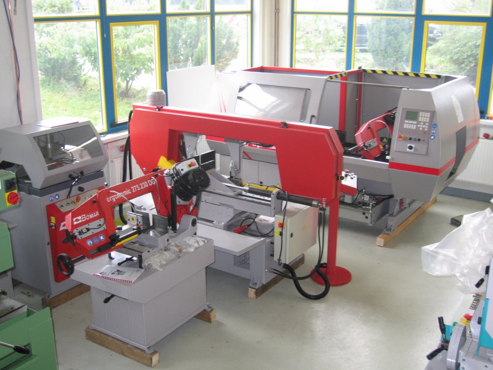 MH-Sägetechnik Ausstellung