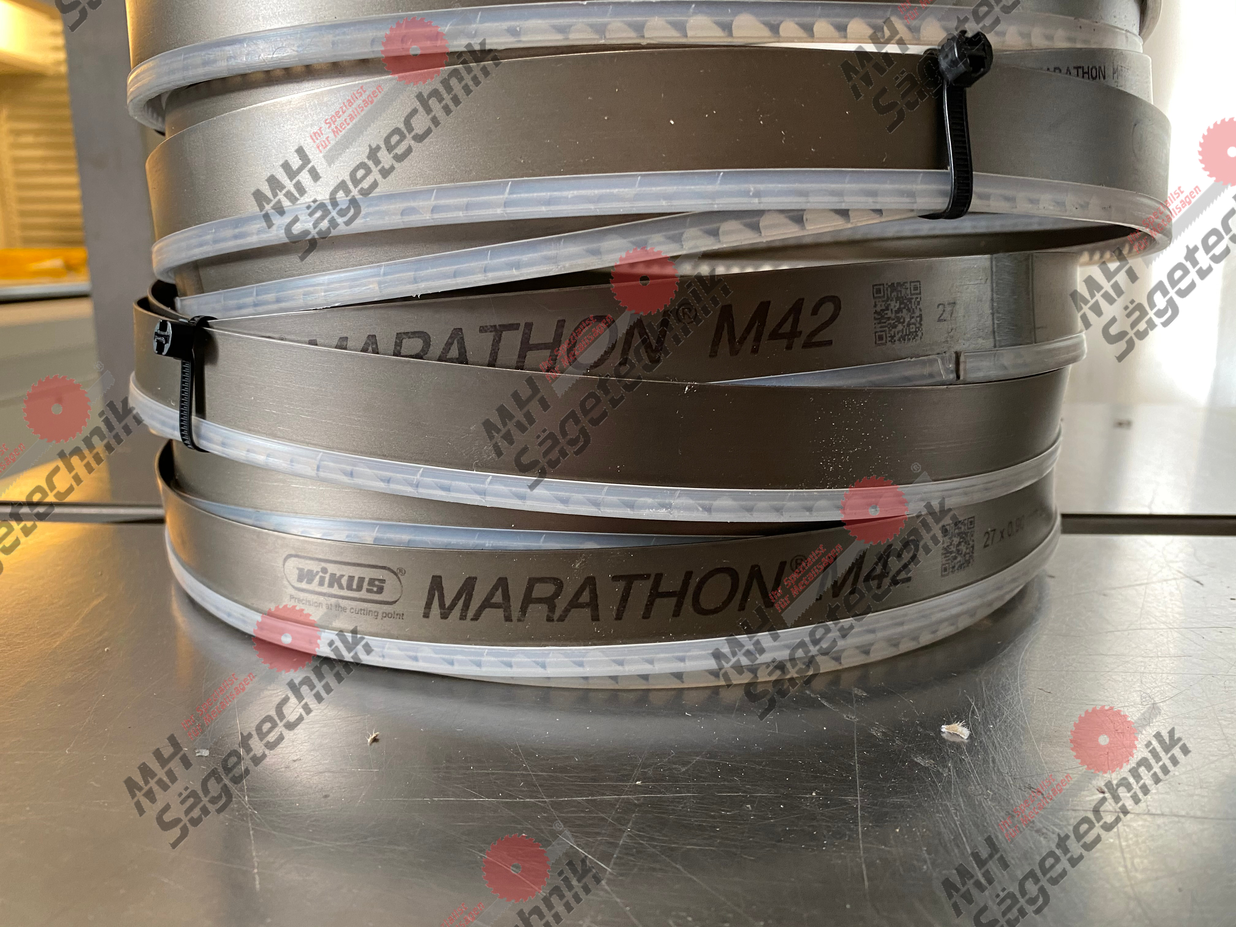 5 Stk. Bi-Metallsägebänder Wikus Marathon M42 2650x27x0,9 ZpZ 3/4