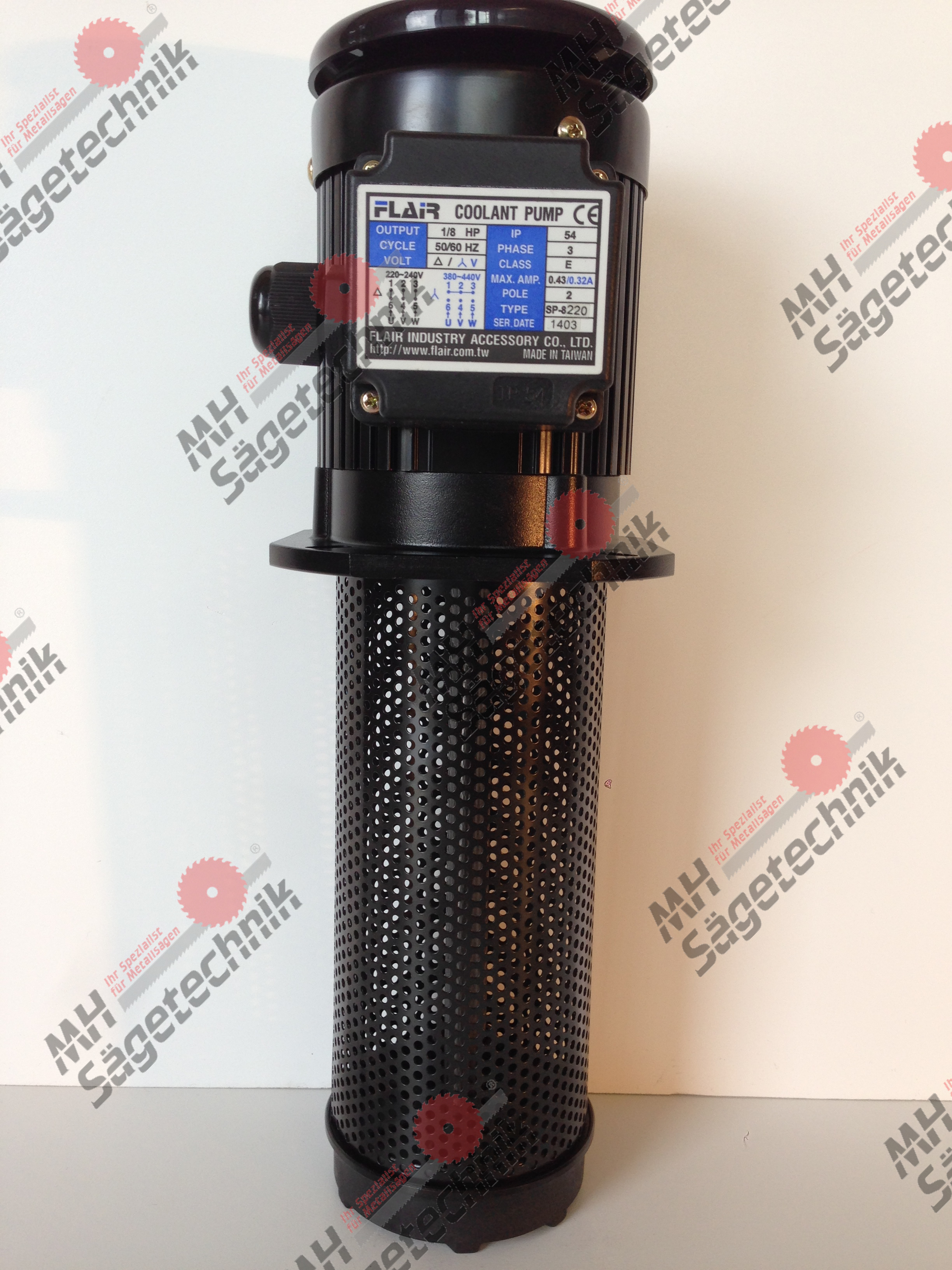 Kühlmittelpumpe Tauchtiefe 220 mm
