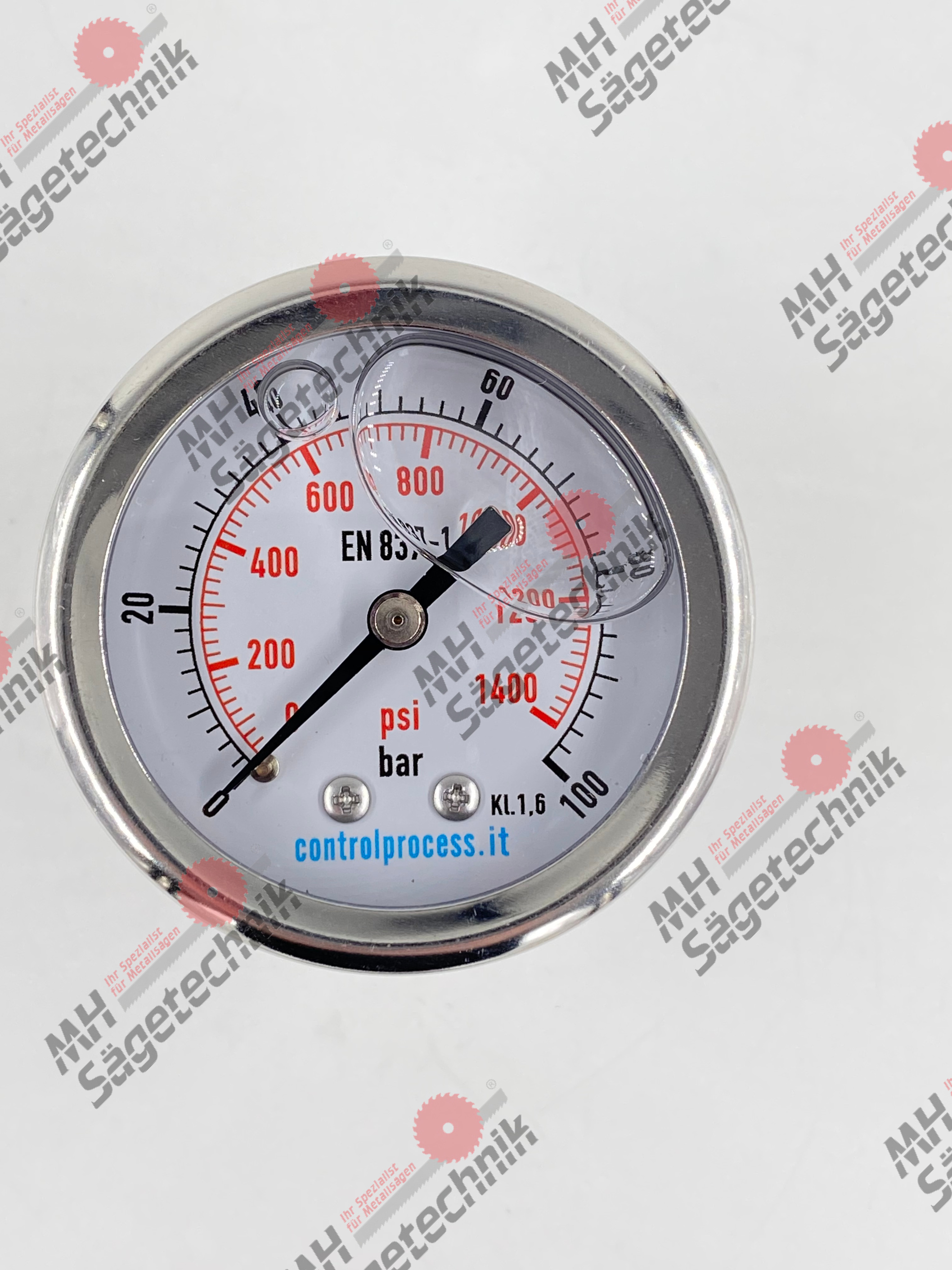 Druckmanometer Ø 50mm Bandspannung 0-100 BAR