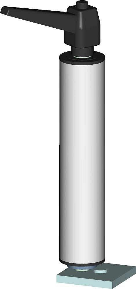 Vertikalrollen einstellbar Rollenhöhe 230 mm Stahl